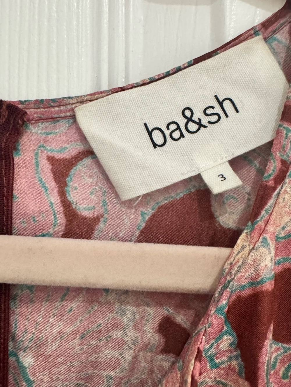 ba&sh Imany silk maxi dress size 3 large - Picture 4 of 7